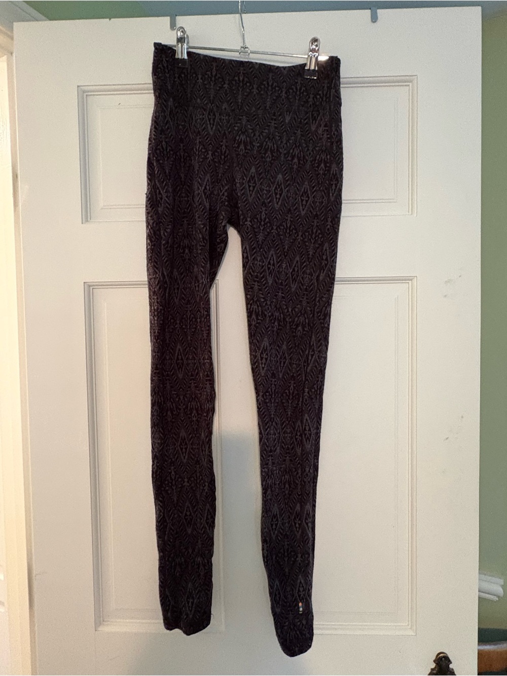 Smartwool Black Patterned Leggings